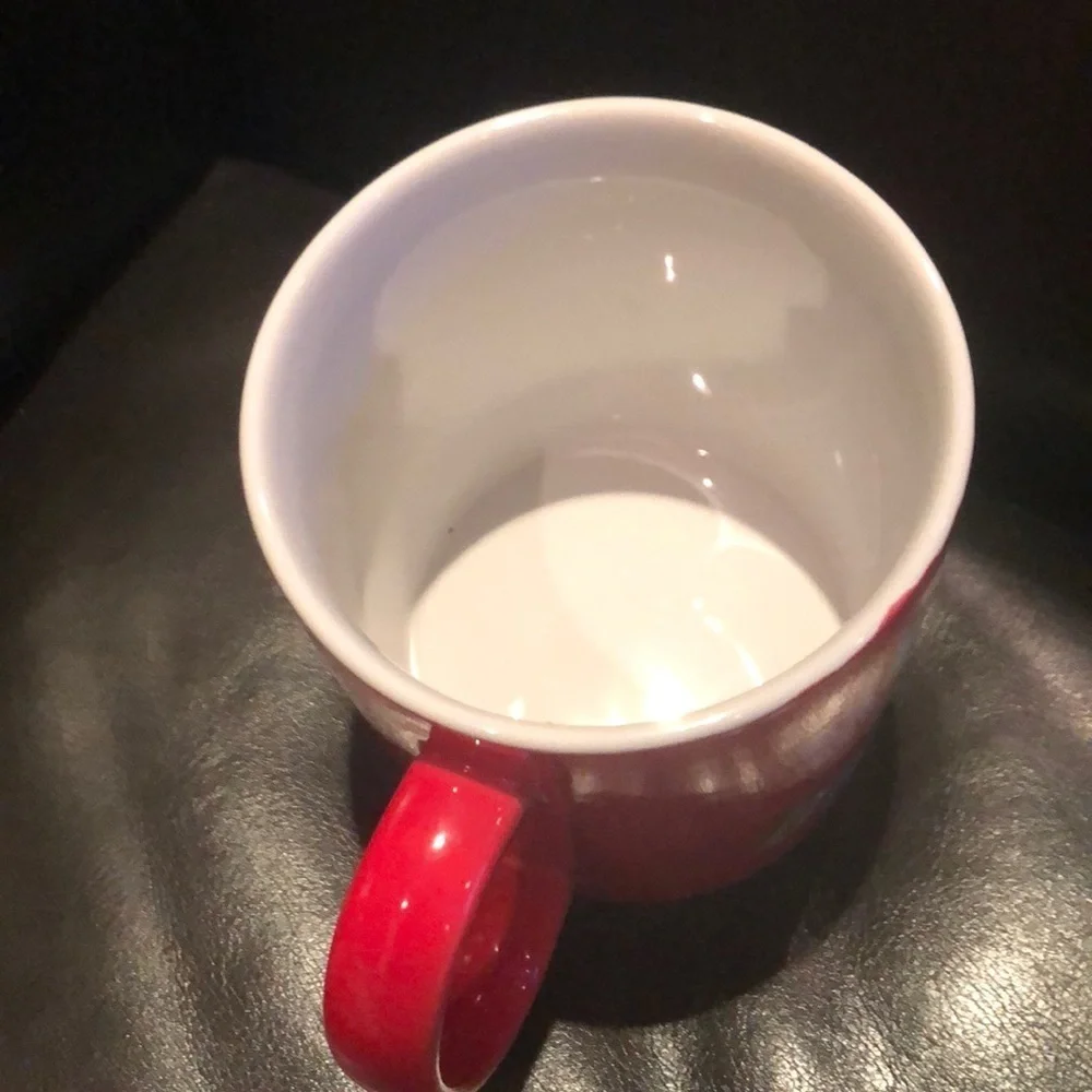 Fao SCHWARTZ Red Christmas Mug NWOTS